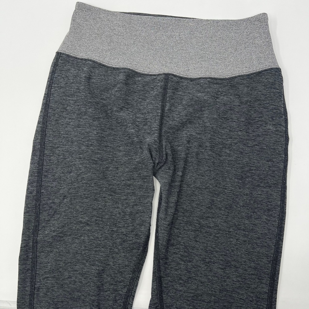 Alo Yoga Alosoft High Waist Two Tone Lounge Leggings Grey‎ Heathered Large